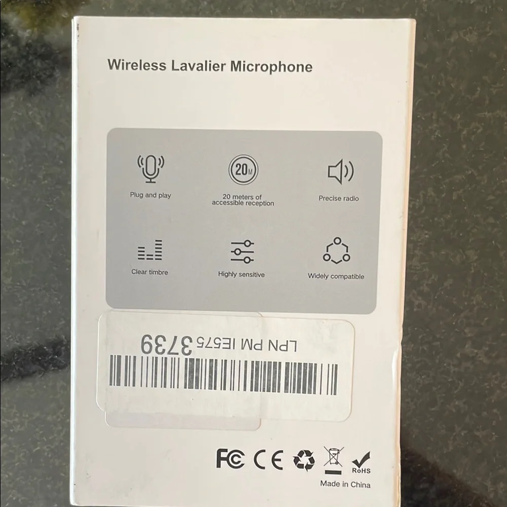 Black Wireless Headset for Smartphones with Superior Sound